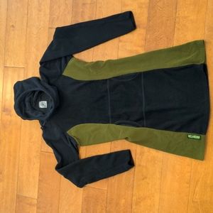 Melanzana Women's Micro Grid fleece dress